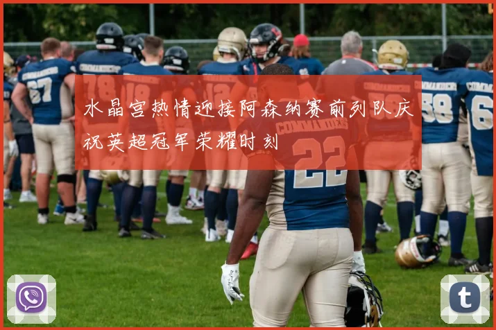 水晶宫热情迎接阿森纳赛前列队庆祝英超冠军荣耀时刻